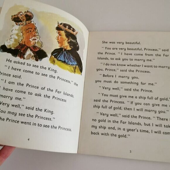 Princess Who Wanted Moon by Sheila McCullagh Student Reader Book 1970s Pirates - Picture 6 of 8